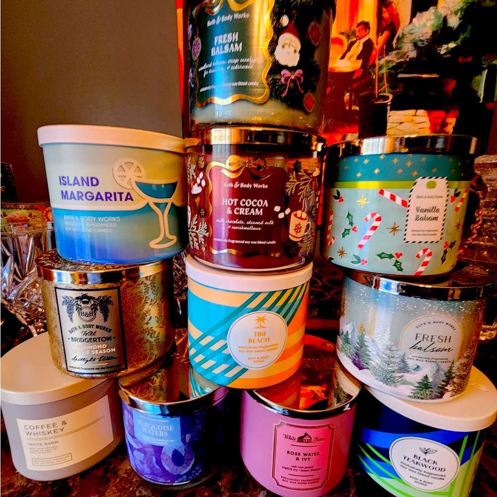 1 candle $18 or 2 candles for $30